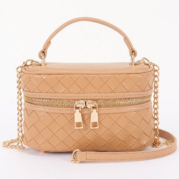 Embossed Vegan Leather Vanity Bag - Picture 7 of 7